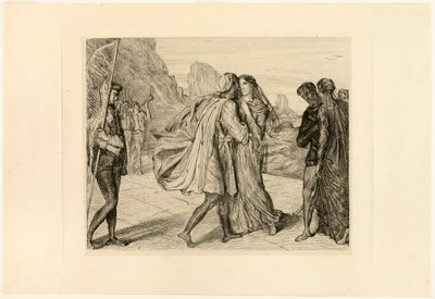 O My Fair Warrior!, prato cinco de Otelo de Théodore Chassériau