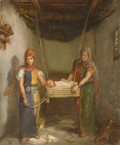 Cena no Bairro Judeu de Contantine de Théodore Chassériau