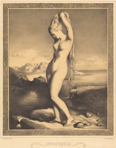 Vénus Anadyomene de Théodore Chassériau