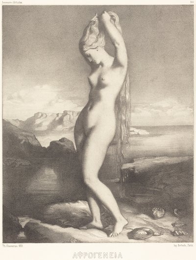 Vénus Anadiomene de Théodore Chassériau