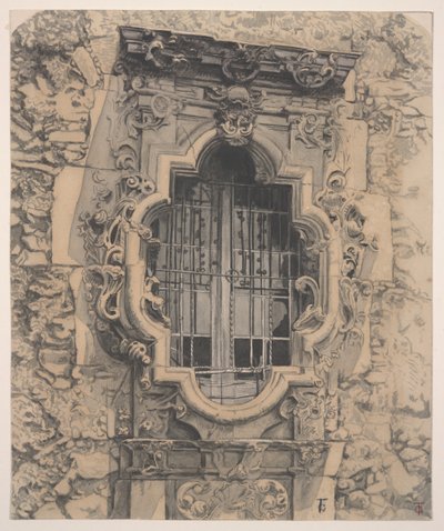 Rose Window, Mission San Jose de Theodore Gentilz