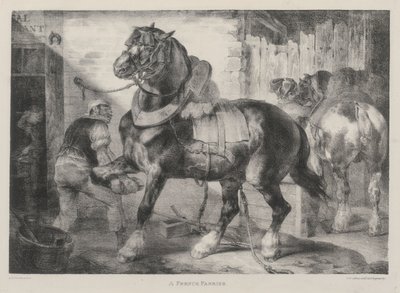 Um ferrador francês de Theodore Gericault