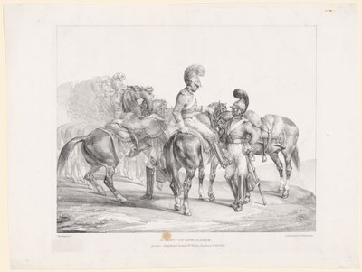 Uma equipa de nadadores-salvadores de Theodore Gericault