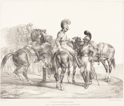 Uma equipa de nadadores-salvadores de Theodore Gericault