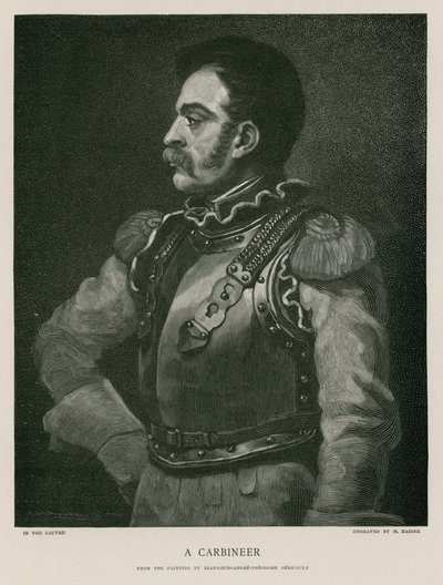 Um carabina de Theodore Gericault