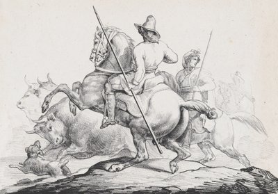 Açougueiros de Roma, 1817. de Theodore Gericault