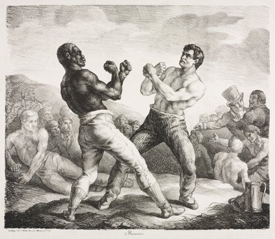 Pugilistas de Theodore Gericault