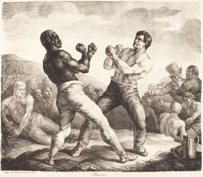 Boxeurs (Os Boxers) de Theodore Gericault