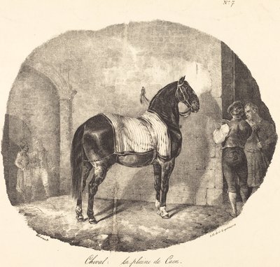 Cavalo simples de Caen de Theodore Gericault