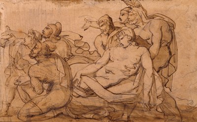 Morte de Paris de Theodore Gericault