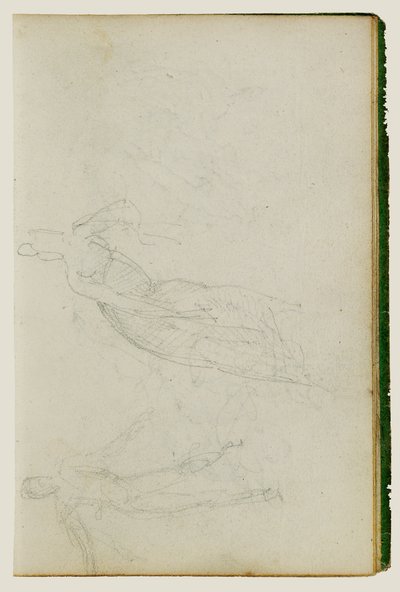 Estudos de figura de Theodore Gericault