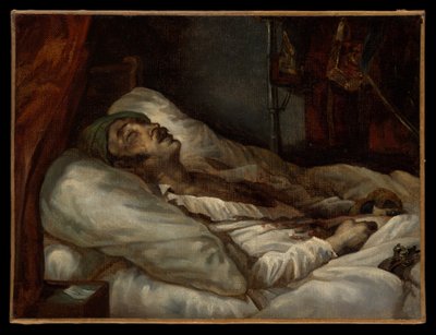 O General Letellier no seu leito de morte de Theodore Gericault