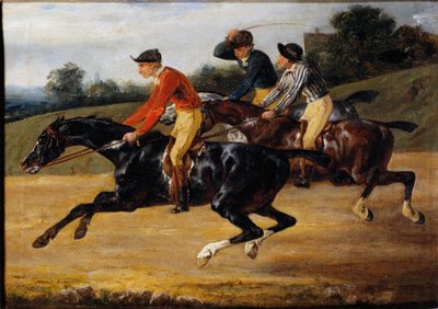 Corridas de cavalos: Cavalgadas (Pintura de Theodore Gericault