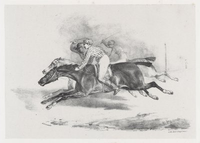 La Course (A Corrida) de Theodore Gericault