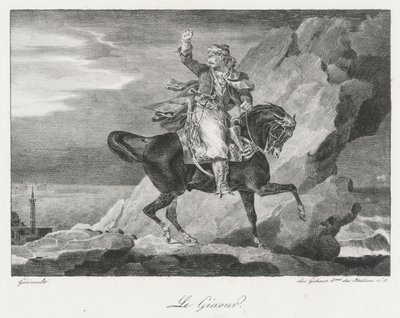 Le Giaour (O Giaour) de Theodore Gericault