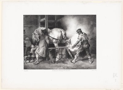 O Maréchal flamengo (O Ferreiro Flamengo) de Theodore Gericault