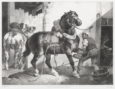 O Marechal francês (O Ferreiro Francês) de Theodore Gericault