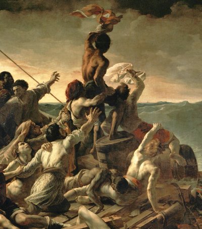 Le Radeau de la Meduse - A jangada da "Medusa" ... de Theodore Gericault