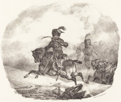 Oficial de Artilharia Leve da Guarda Imperial de Theodore Gericault