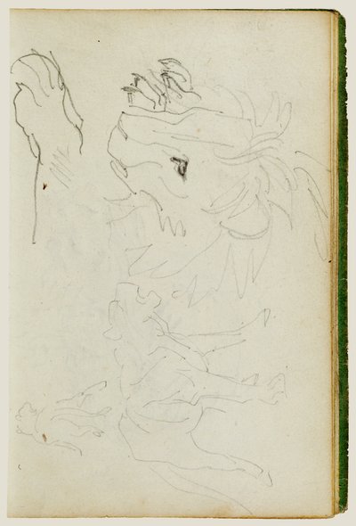 Estudos sobre os leões de Theodore Gericault