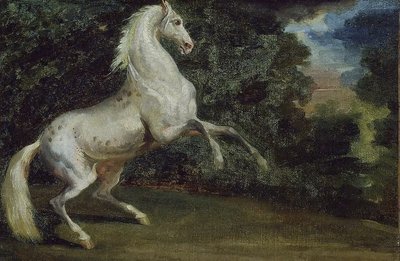 Cavalo Empinado de Theodore Gericault