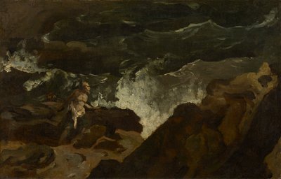 Naufrágio numa praia (A Tempestade) de Theodore Gericault