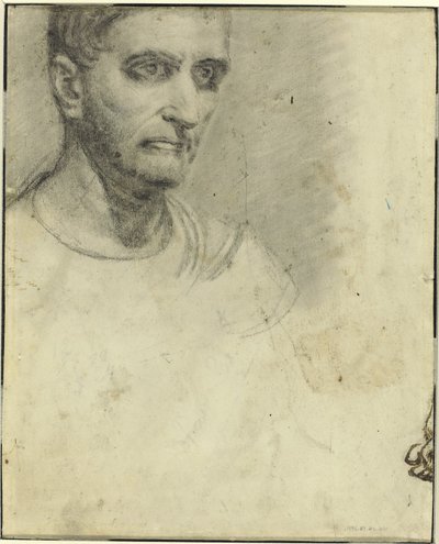 Estudo de um homem [verso] de Theodore Gericault