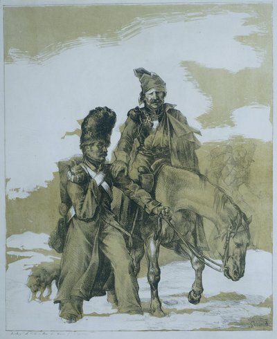 Regresso da Rússia
Retour de Russie de Theodore Gericault