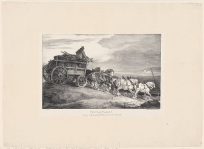 O Vagão de Carvão de Theodore Gericault