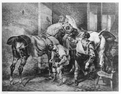 O Ferrador Inglês de Theodore Gericault