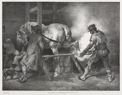 O Ferreiro Flamengo de Theodore Gericault