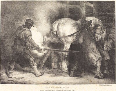 O Ferrador Flamengo de Theodore Gericault