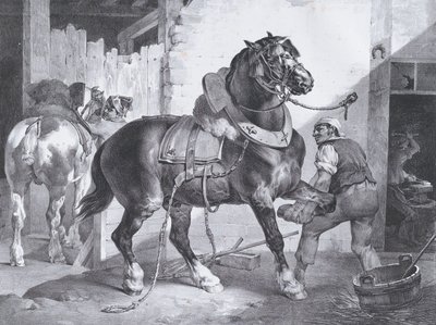 O ferreiro francês, 1822. de Theodore Gericault