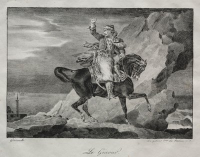 O Giaour, 1820. de Theodore Gericault