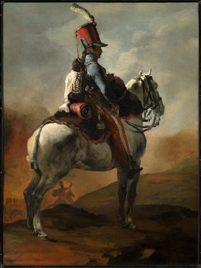 Trompetista dos hussardos de Theodore Gericault