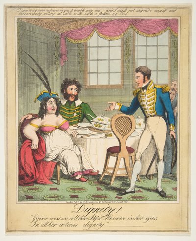 Dignidade! Grace estava em todos os seus passos. O céu em seus olhos, em todas as suas ações em 21 de junho de 1821. de Theodore Lane