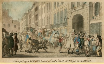 Como pegar um &39;rum um para olhar&39; e um &39;bom para ir&39; em Smithfield de Theodore Lane