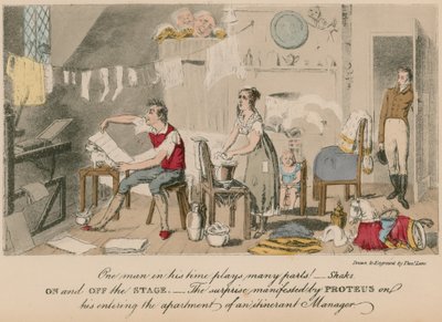 Um homem no seu tempo desempenha muitas partes de Theodore Lane