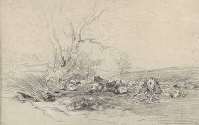 árvores derrubadas de Theodore Rousseau
