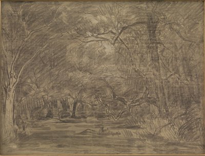 O interior de uma floresta de Theodore Rousseau