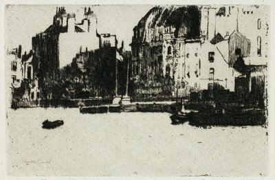 Chelsea Palaces (versão em preto e branco) de Theodore Roussel