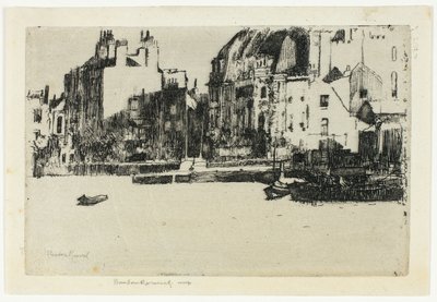 Chelsea Palaces (versão preto e branco) de Theodore Roussel