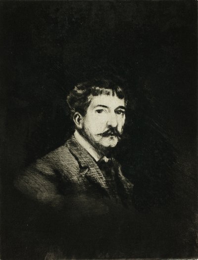 Retrato de mim mesmo de Theodore Roussel