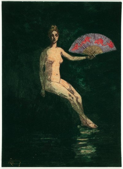 Verão (versão colorida) de Theodore Roussel