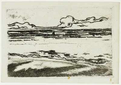 O mar em Bognor de Theodore Roussel
