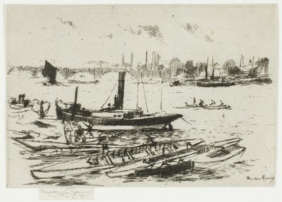 O lançamento do Steam, Chelsea Embankment de Theodore Roussel