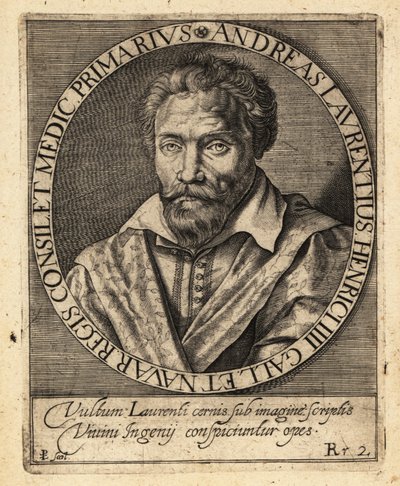 Andre du Laurens, médico francês de Theodore de Bry