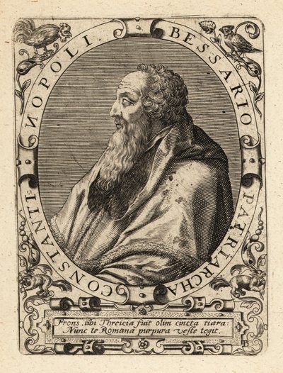 Basilios Bessarion, Patriarca de Constantinopla. de Theodore de Bry