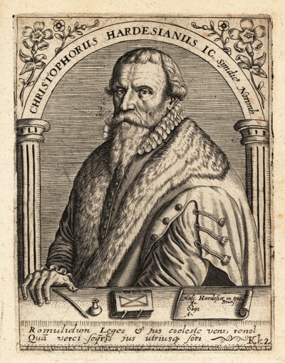 Christoph Herdesianus, advogado alemão de Theodore de Bry