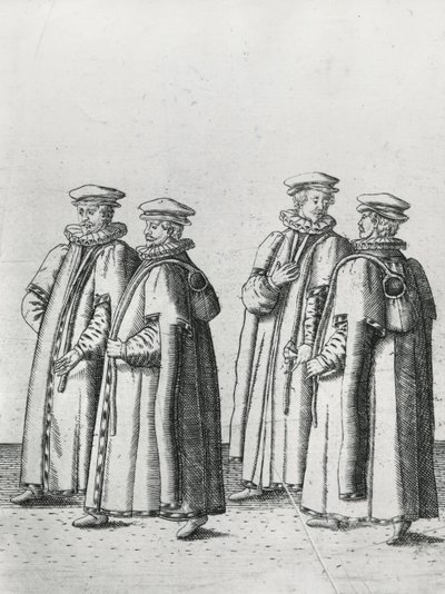 Loja de conveniência no cortejo fúnebre de Sir Philip Sidney a caminho da Catedral de St. Pauls, 1587 de Theodore de Bry